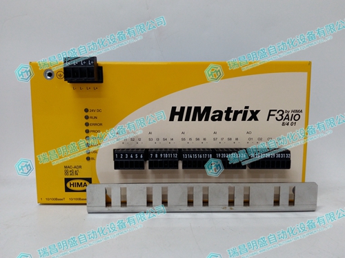 HIMA F3 AIO 84 01 982200409數字量擴展模塊